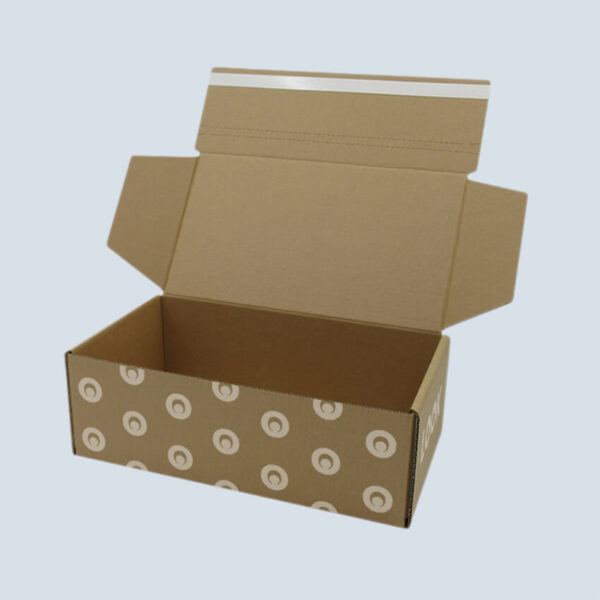 Boîte d'expédition carton avec fermeture adhésive - Boîte carton